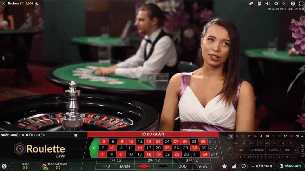 Trải nghiệm chơi Roulette online tại nhà cái Empire777