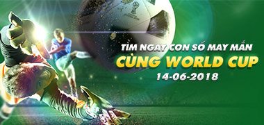 Fb88 với chương trình cùng World Cup 2018 truy tìm con số may mắn