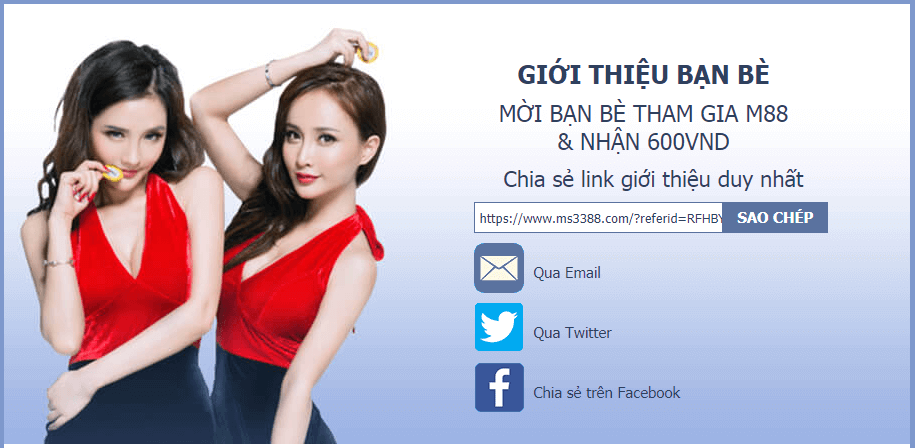 Nhà cái cho phép kiếm tiền nhờ việc giới thiệu bạn bè tham gia cá cược