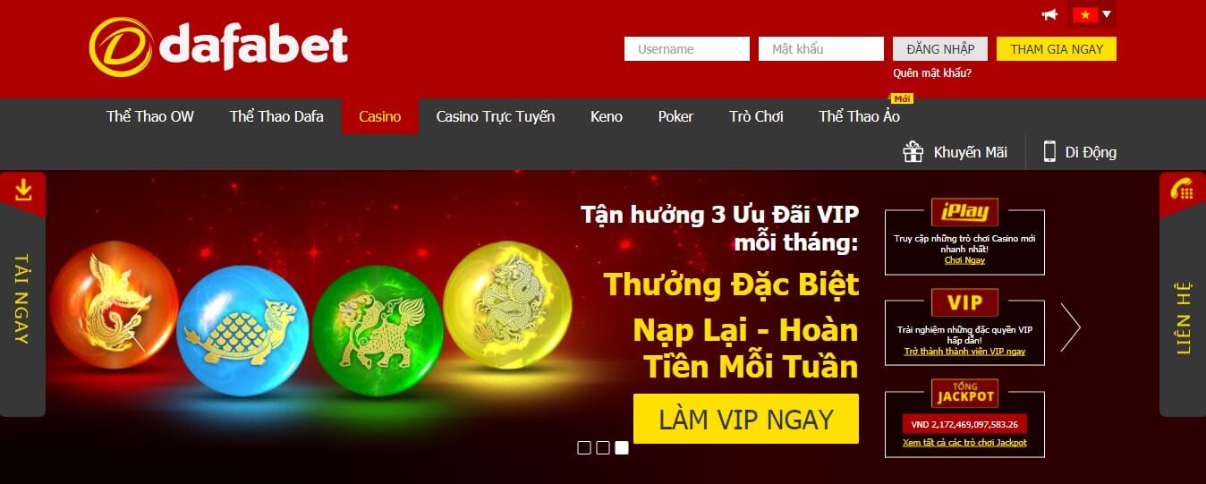 Nhà cái Dafabet và những thông tin quan trọng bạn cần biết