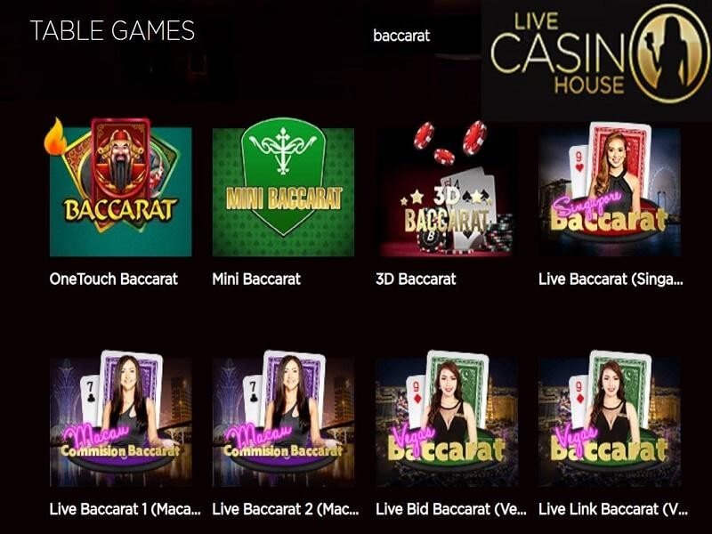 Sòng casino Live Casino House – Nghiêm túc và chuyên nghiệp