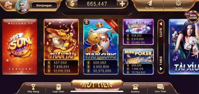 So sánh chơi game tại Sun Club và nhà cái uy tín Fun88