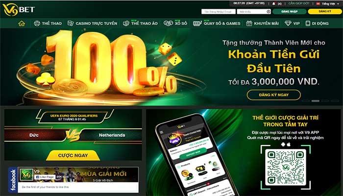 4, Chương trình khuyến mãi hấp dẫn tại V9bet Một trong những nhân tố giúp V9bet cạnh tranh cao với nhiều nhà cái lâu đời khác và thu hút người chơi đến với mình chính là nhờ vào các chương trình ưu đãi, những khuyến mãi đặc biệt.