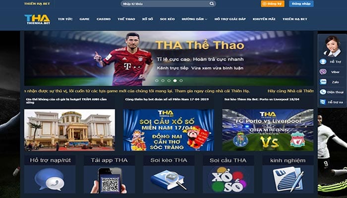 Kho trò chơi đa dạng tại Thiên Hạ Bet