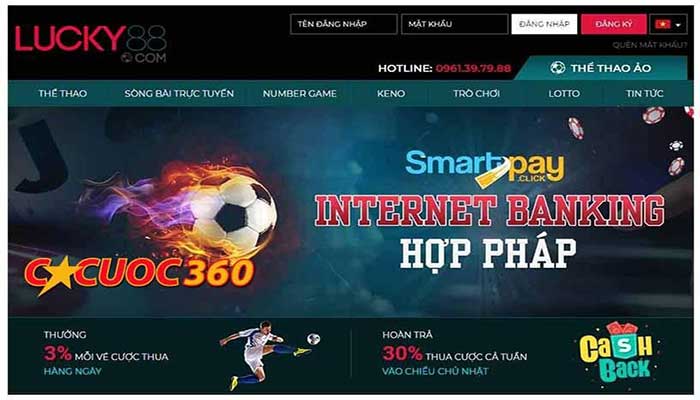 Lucky nhà cái uy tín, chất lượng, hợp pháp