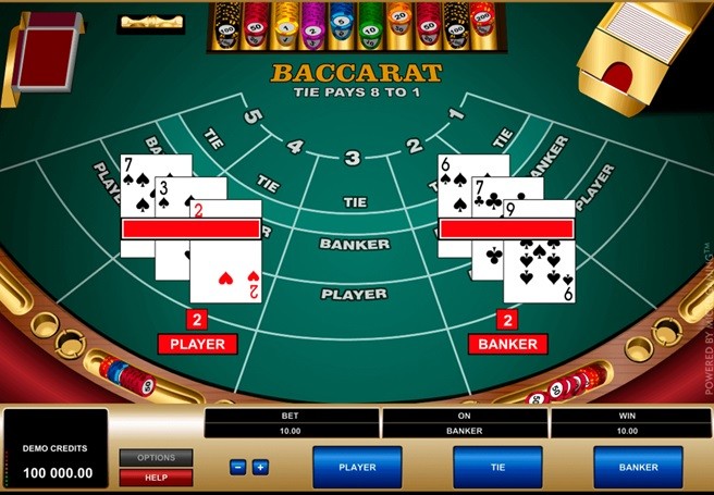 Các thế bài Baccarat