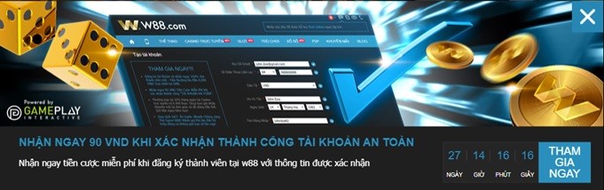 Tặng cược miễn phí khi đăng ký 2021