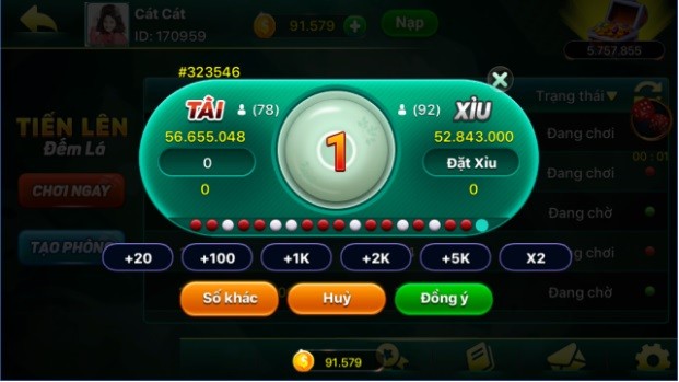 Tài xỉu đổi thưởng