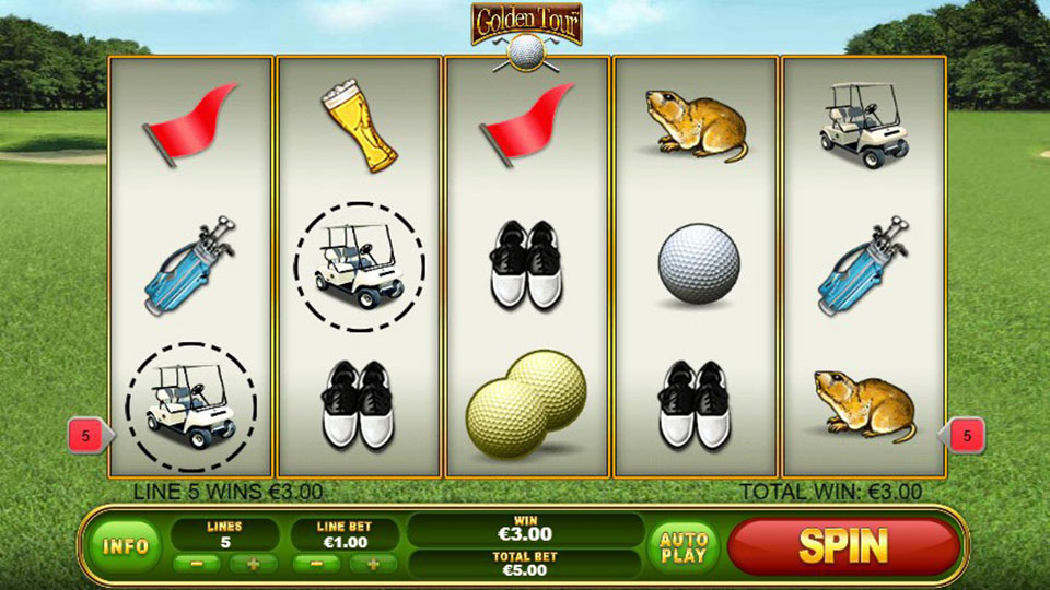 Golden Tour Slot – Cách chơi với 97,70% RTP