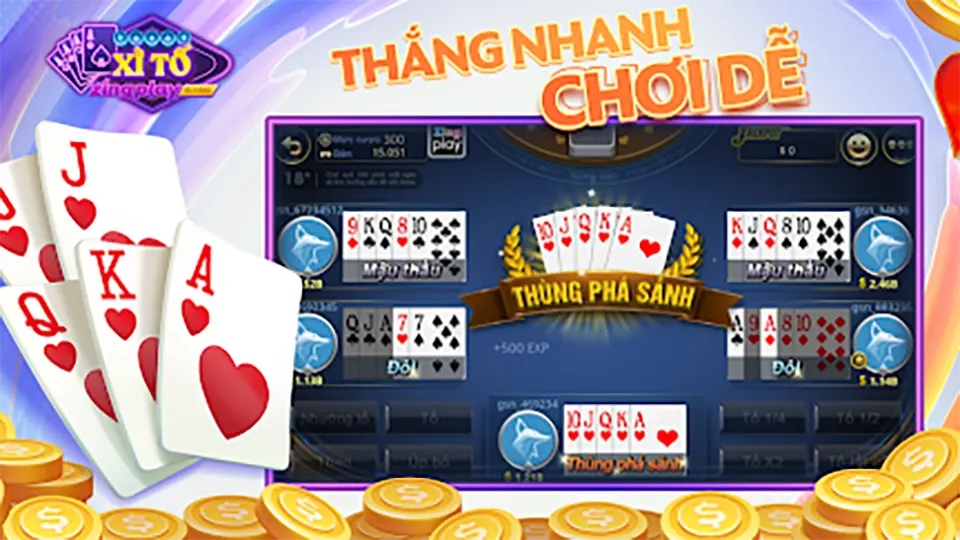 game xì tố zingplay